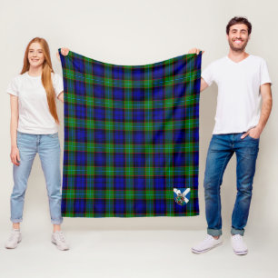 Couverture Polaire Scotts Sempill Tartan Plaid Moderne
