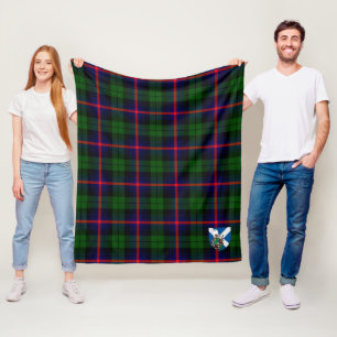 Couverture Polaire Scotts Urquhart moderne Tartan Plaid