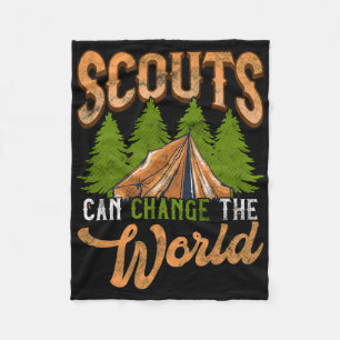 Couverture Polaire Scouts peut changer de Scouts Chef de camp Randonn