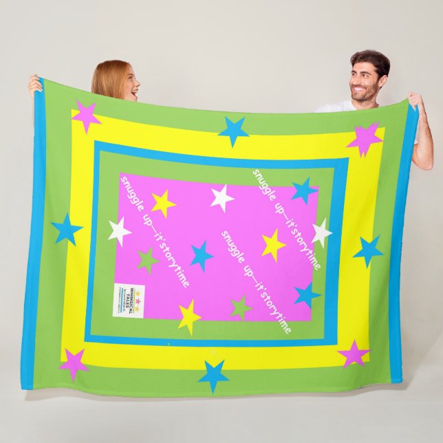 Couverture Polaire se blottir - c'est l'heure de l'histoire XL Fleece (En situation)