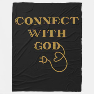 Couverture Polaire Se Connecter Avec Dieu Citation Biblique