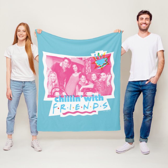 Couverture Polaire Se détendre avec FRIENDS™ (En situation)