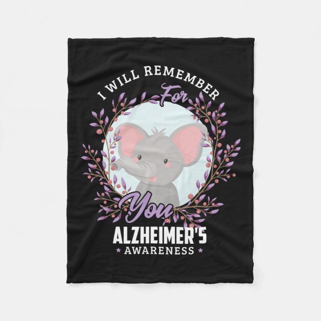 Couverture Polaire Se souviendra pour vous de la maladie d'Alzheimer  (Devant)
