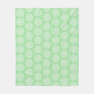 Couverture Polaire Seafoam Mandala