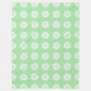 Couverture Polaire Seafoam Mandala