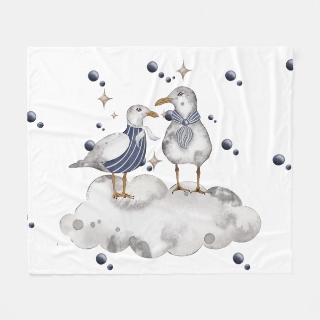 Couverture Polaire Seagull Adventure Baby Collection | Cosy (Devant (Horizontal))