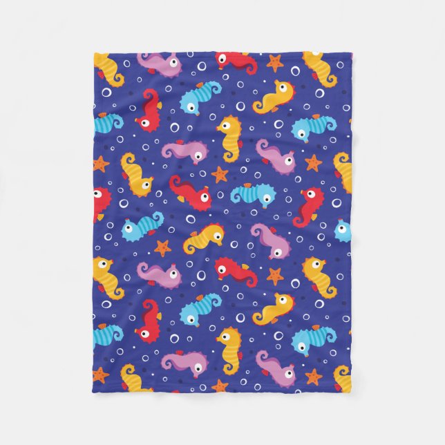 Couverture Polaire Seahors Motif sans voile (Devant)