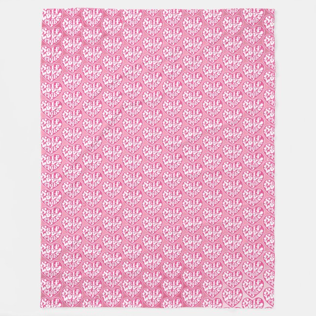 Couverture polaire Self Love Club (Devant)