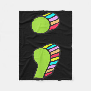 Couverture Polaire Semicolon T, Prévention Du Suicide, Ça Ne Va Pas