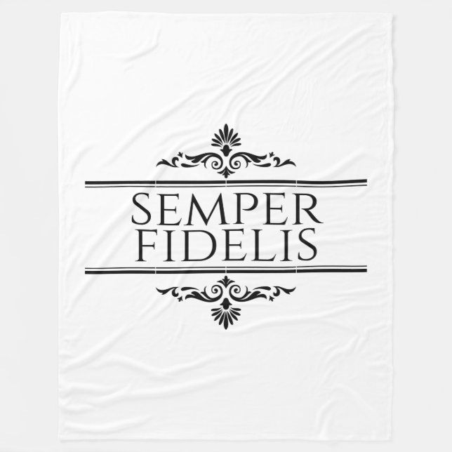 Couverture Polaire Semper Fidelis (Devant)