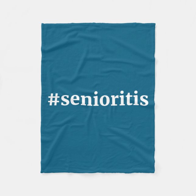 Couverture Polaire #senioritis  (Devant)