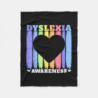 Couverture Polaire Sensibilisation à la dyslexie trouble de la lectur
