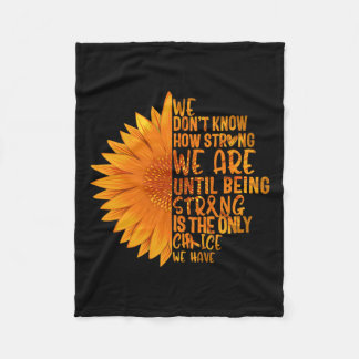 Couverture Polaire Sensibilisation à la sclérose Tournesol Fort Choix