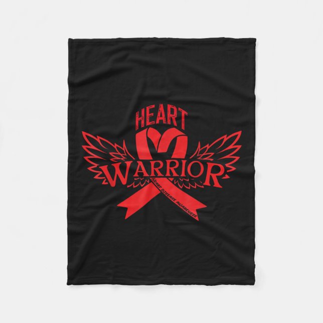 Couverture Polaire Sensibilisation aux maladies cardiaques (Devant)