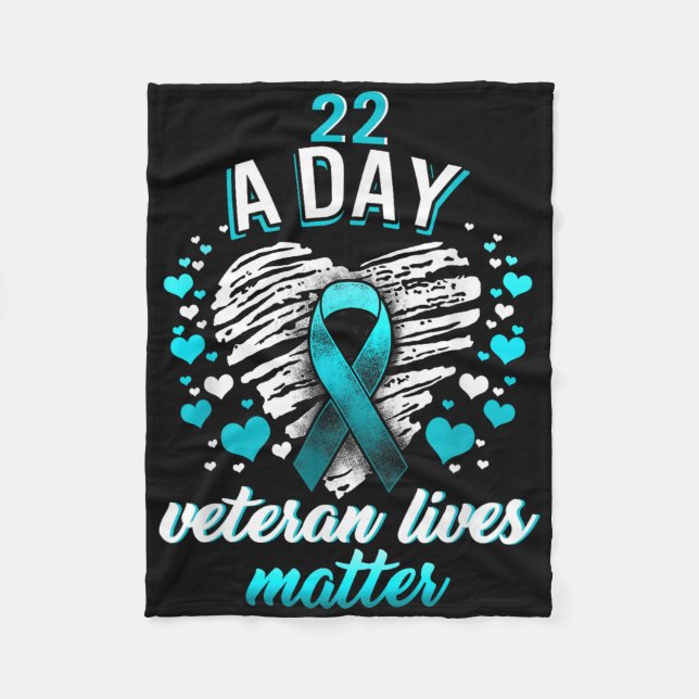 Couverture Polaire Sensibilisation Ptsd 22 Un Vétérinaire Vit Du Ruba (Devant)