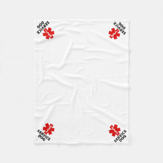 Couverture Polaire Service Dog Place Mat 