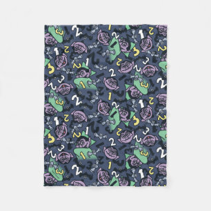 Couverture Polaire Sésame Sésame   Count von Count Doodle Motif