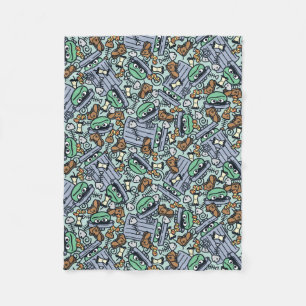 Couverture Polaire Sésame Sésame   Oscar le Motif de groupe