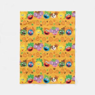 Couverture Polaire Sesame Street Autumn quitte Motif