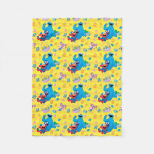 Couverture Polaire Sesame Street Pâques Motif de panier