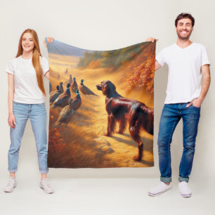 Couverture Polaire Setter irlandais