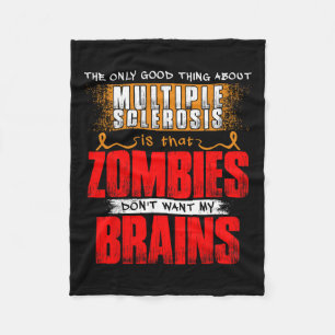 Couverture Polaire Seule bonne chose sur la sclérose en plaques Zombi