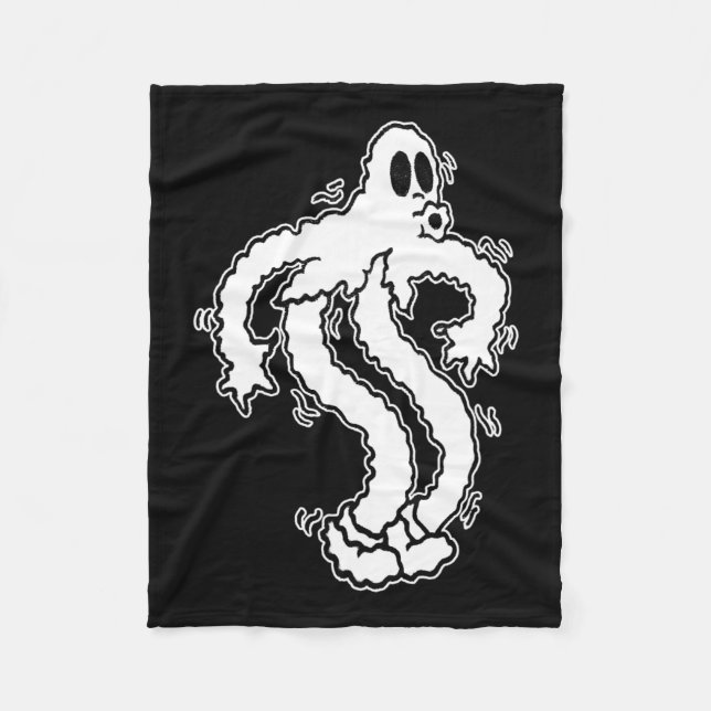 Couverture Polaire Shakey Koko Le Fantôme Clown mignon Fantôme Hallow (Devant)