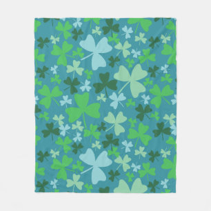 Couverture Polaire Shamrock coloré