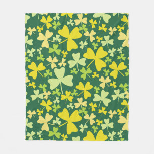 Couverture Polaire Shamrock coloré