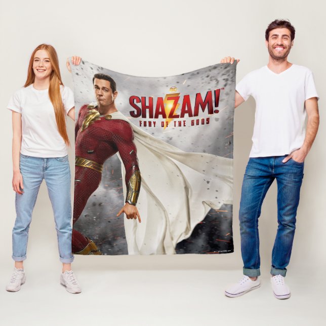 Couverture Polaire SHAZAM ! Furie des dieux | Poster du film Hang Loo (En situation)