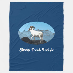 Couverture Polaire Sheep Peak Lodge