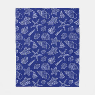Couverture Polaire Shell bleu lumineux modèlent