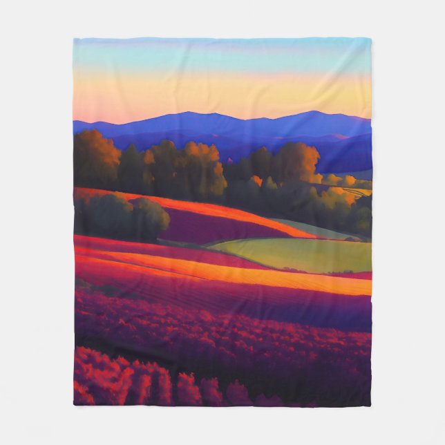 Couverture Polaire Shenandoah Virginia Pays vinicole (Devant)