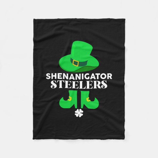 Couverture Polaire Shenanigator Steelers irlandais (Devant)