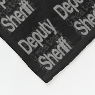 Couverture Polaire Sheriff Extraordinaire adjoint