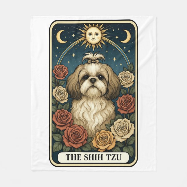 Couverture Polaire Shih Tzu (Devant)