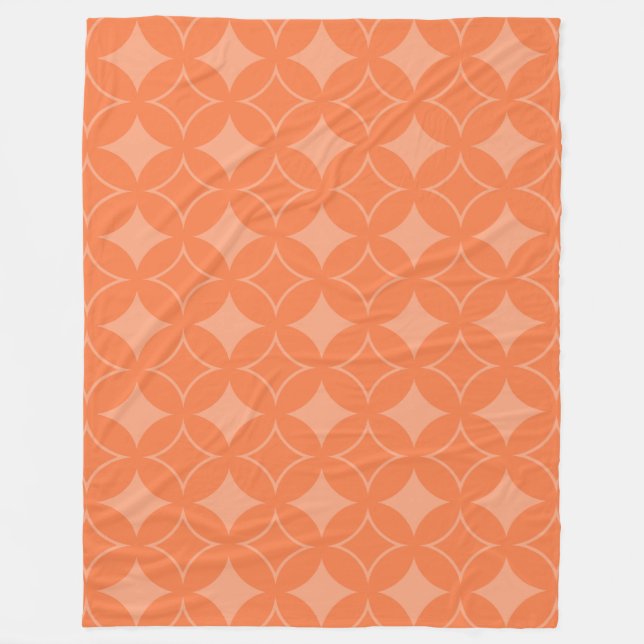 Couverture Polaire Shippo orange (Devant)