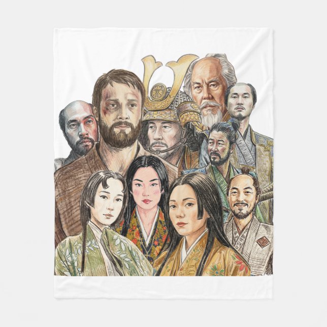 Couverture Polaire Shogun - Collage (Devant)