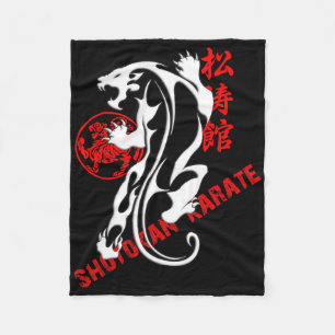 Couverture Polaire Shotokan Karate Tiger Prowess - Arts Martiaux Budo