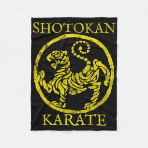 Couverture Polaire Shotokan Karate Vintage Karate en état de détresse