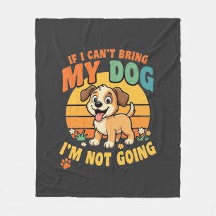 Couverture Polaire Si je ne peux pas amener mon chien drôle