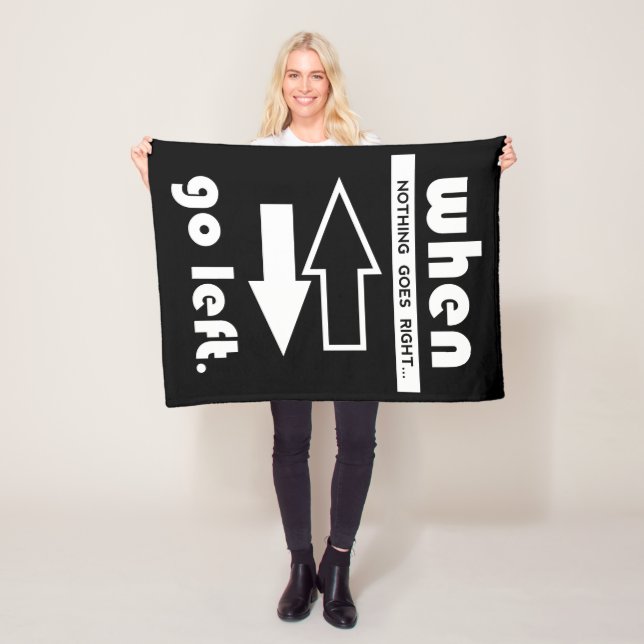 Couverture Polaire Si Non Va À Droite Gauche (En situation)