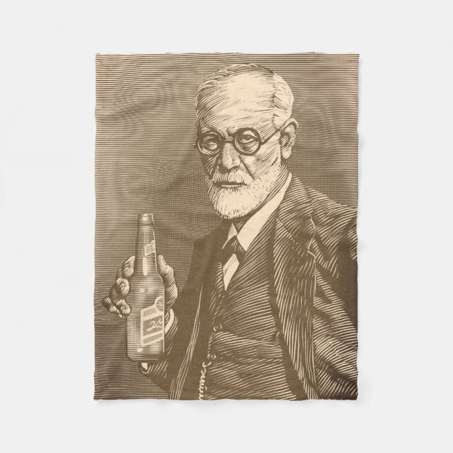 Couverture Polaire Sigmund Freud Blanket (Devant)