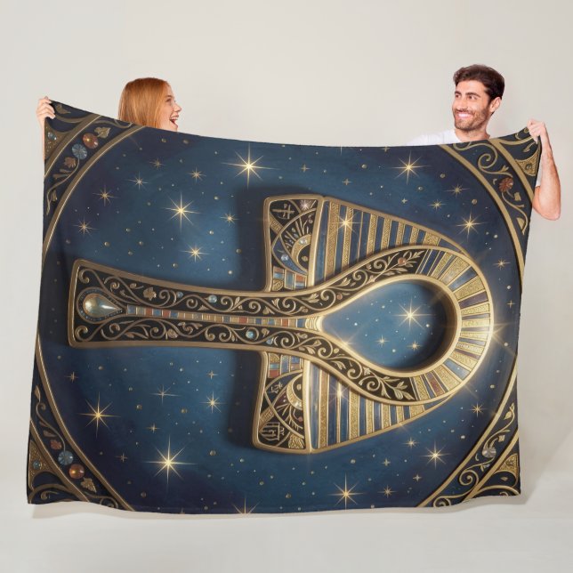 Couverture Polaire Signification du symbole de l'Ankh – Clé de la vie (En situation)