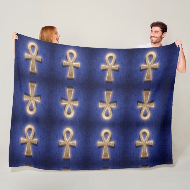 Couverture Polaire Signification du symbole de l'Ankh – Clé de la vie (En situation)