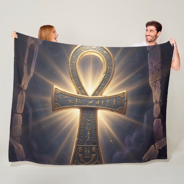 Couverture Polaire Signification du symbole de l'Ankh – Clé de la vie (En situation)