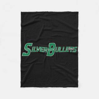 Couverture Polaire Silver Bullets Softll - Green On Navy 