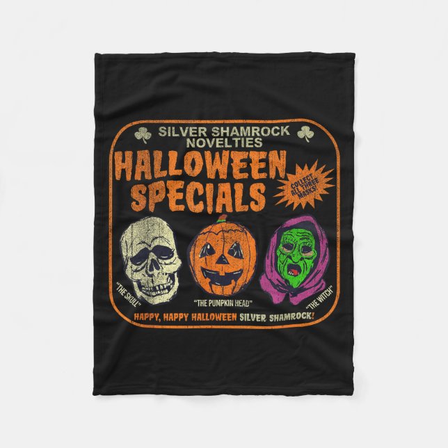 Couverture Polaire Silver Shamrock Novelties Halloween Specials  (Devant)