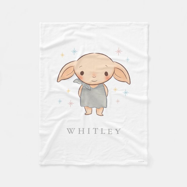 Couverture Polaire Simple Harry Potter - Dobby Baby Shower (Devant)