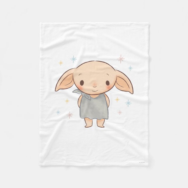 Couverture Polaire Simple Harry Potter - Dobby Baby Shower (Devant)